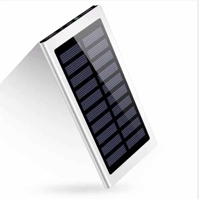 Productos de tendencia para vender estación de energía portátil de litio de bajo precio Cargador Solar banco de energía 10000mAh banco de energía