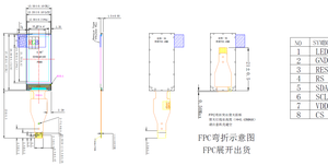 0.96 inch nhỏ TFT màn hình hiển thị cho thể thao Vòng đeo tay ban nhạc thông minh đồng hồ - Product Image 6
