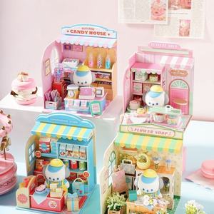 YD TOYS Juguete Educativo de Simulación de Tienda de Dulces para Bebés de 0 a 3 <span class=keywords><strong>Meses</strong></span>, Juguete de Ensamblaje DIY con Material de PVC y Caja de Almacenamiento - Product Image 3