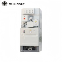 Laveuse-sécheuse commerciale MCKINNEY 25 KG à double tambour en acier inoxydable, machine à laver à monnayeur