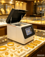 Aurispec EDX-B3N Benchtop XRF Penguji Emas Perak Bersertifikat CE Detektor Si-Pin AS Layar Sentuh Berwarna 10.1" Kecepatan Pemindaian 30-60 detik