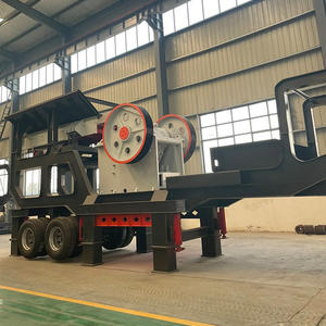 Station de concassage mobile sur roues 70t/h pour agrégats de carrière, machine de concassage de roche pour minerai d'or et de fer destinée à l'exploitation minière - Product Image 3