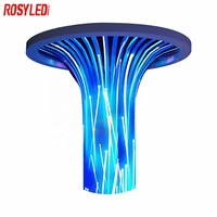 Pantalla LED de Forma Personalizada, Cualquier Diseño como su Logotipo, Solución Creativa de Promoción de Marca en 2D y 3D