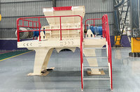 Broyeur de métaux en acier, déchiqueteur de ferraille, machine à broyer le métal avec certification CE