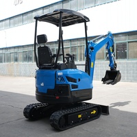 Mini-excavatrice, petite pelle, micro-excavatrice de 1 tonne à vendre, prix direct usine, livraison gratuite