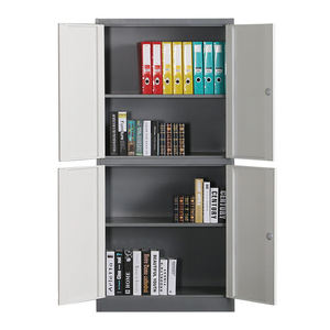 Vente directe d'usine, armoire de classement en métal à 2 portes battantes, armoire de classement en acier - Product Image 5