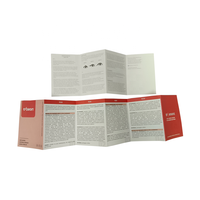 Impresión Personalizada de Alta Calidad, Folletos Plegables A5, Folletos de Instrucciones, Cuadernillos con Material Suave al Tacto