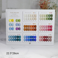 NOUVEAU Présentoir de Nuancier à Ongles en Acrylique Transparent avec Couvercle, Deux Couleurs, 24, 48, 96, 108 Couleurs