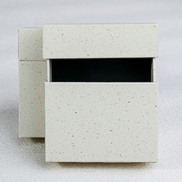 Boîte cadeau écologique recyclable artisanale pour bijoux, collier, bracelet, bague, boîte à tiroir