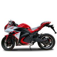 8000W 72V Batterie au Lithium Moteur Brushless Longue Endurance 120KM Portée> 80 km/h Moto de course Motos électriques Bonne Qualité