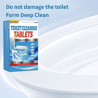 Tablettes nettoyantes automatiques pour toilettes, bloc solide bleu moussant, nettoyant pour cuvettes et réservoirs de toilettes