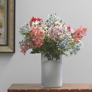 J-045 realista de látex artificial, pintura al óleo de <span class=keywords><strong>flores</strong></span> <span class=keywords><strong>lilas</strong></span> de seda <span class=keywords><strong>lilas</strong></span>, <span class=keywords><strong>flores</strong></span> para el hogar, jarrón de boda decorativo - Product Image 2