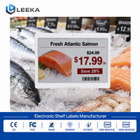 Etiqueta de Precio Digital para Estantes de Supermercado con Pantalla Multi-idioma y Ángulo de Visión de 180 Grados de LEEKA ESL Manufacturer