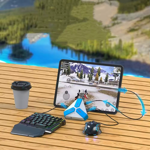 Gamwing Jiaying F6X โปร Lingying Pro เกมมือถือรองรับไก่สัมผัสเกมคีย์บอร์ดเกม pubg สำหรับ iOS Android - Product Image 6