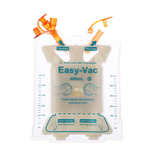 Sistema di Drenaggio a Pressione Negativa Canack EV200 Square Closed Hollow con Molla per Ferite, Tipo Disinfezione EOS, Aspirazione Easy-Vac - Product Image 2