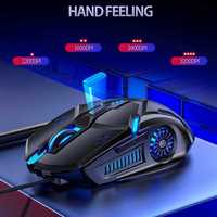 Mouse Gaming RGB LED Backlit USB Berkabel 3D Sensor Optik Ergonomis untuk PC Desktop