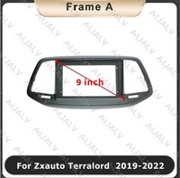 Cadre d'autoradio DVD de haute qualité, directement de l'usine, écran de lecteur audio de tableau de bord, panneau 2Din pour ZXAUTO TERRALORD 2019-2022, cadre de 9 pouces