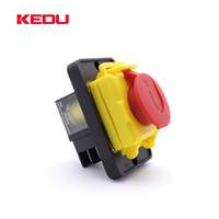 Kegu KJD12 — pièces de rechange pour meuleuse d'angle, interrupteur électromagnétique Transparent de sécurité