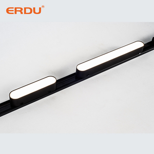 ERDU – système de <span class=keywords><strong>Rail</strong></span> de <span class=keywords><strong>Rail</strong></span> magnétique à Led, profilé en aluminium <span class=keywords><strong>pour</strong></span> le royaume-uni, la russie, <span class=keywords><strong>plafond</strong></span> extensible Dc48v - Product Image 1