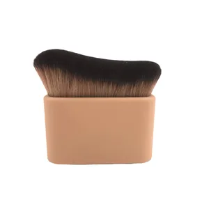 YRX W090 Body Makeup Brush für Liquid Foundation Brush Hoch dichte Gesichts-Kabuki-Bürste für Body Highlighter Shimmer Glow