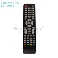 Télécommande universelle intelligente de haute qualité ES-RM001-3, prix d'usine, décodeur, télécommande pour téléviseur LED