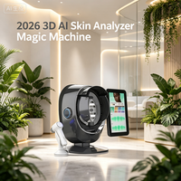 Analyseur de peau 3D IA tendance 2026, Miroir magique, Scanner et Analyseur de peau du visage, Analyseur de vieillissement cutané, Appareil de test cutané
