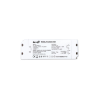 Driver LED dimmable 30W IP20 sans scintillement CV Triac/0-10V/1-10V/10V PWM/Rx pour bande LED 100-240V AC-DC 12V/24V/48V