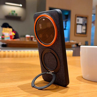 360 °   Funda Protectora Giratoria con Carga Inalámbrica Magnética y Protección de Cámara para Xiaomi 14 15 Ultra 17 Ultra