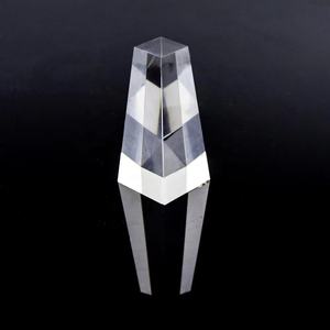 Preço de Fábrica para Tubo de Luz de Vidro Óptico Personalizado, Prisma Piramidal Cônico, Guia de Luz - Product Image 3