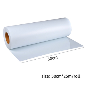 Rouleaux de vinyle Kenteer Soft Flock HTV 20 pouces, film de transfert thermique en velours premium, vinyle <span class=keywords><strong>textile</strong></span> pour vêtements, machine à presser à chaud pour t-shirts - Product Image 4