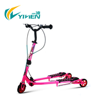 3-Rad-Tretroller für Erwachsene, YILIEN Hersteller Speeder Scooter, Kinder- und Erwachsenen-Swing-Scooter