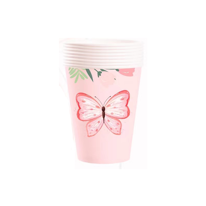 Vaso de papel de 9 oz * 8 unidades