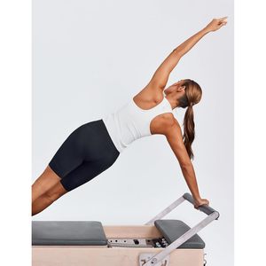Hauts de sport pour femmes : Débardeur dos nageur avec soutien-gorge intégré, haut de yoga longueur taille, chemise de sport rembourrée pour la gym - Product Image 2