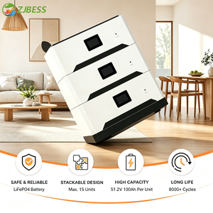 Grade a Stackable <b>Battery</b> 15Kwh 20Kwh with 8000 Cycles and Heavy Duty Base for Light Commercial and Residential - Product Image 2