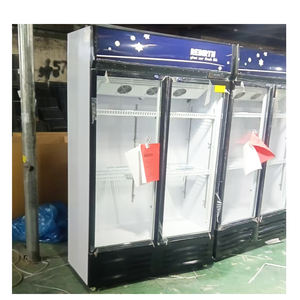 Enfriador de Bebidas Vertical Comercial REBIRTH RB de 36 Pies Cúbicos, 2 Puertas de Vidrio, 4 Estantes Ajustables, Pantalla LED, Aprobado por ETL - Product Image 5