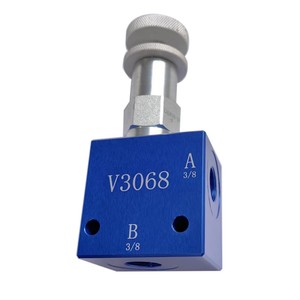 Soupape de sécurité hydraulique V3068 3/8, réglable manuellement, avec base - Product Image 1