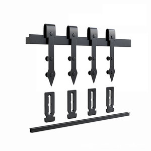 Sistema de rieles de aleación de aluminio para puertas de gabinetes, diseño industrial, instalación duradera con tornillos - Product Image 4