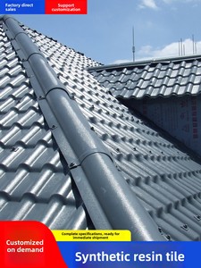 Vente directe en usine d'un design moderne de tuile en résine plastique ASA antique <span class=keywords><strong>prix</strong></span> de toit en tuile par mètre carré - Product Image 3