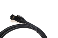 Cable Ethernet CAT6A OEM de Longitud Personalizada con Conector RJ-45, Cable de Conexión de Internet de Cobre y PVC