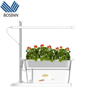 Smart Cultuur <span class=keywords><strong>Mini</strong></span> Aquaponic Desktop <span class=keywords><strong>Aquarium</strong></span> Met Led Grow Lampen <span class=keywords><strong>Aquarium</strong></span> Symbiose Voor Landbouwgrond Bloeien Applicatie - Product Image 1