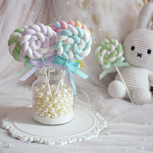 Sucette artificielle, modèle de dessert factice, aliment factice DIY pour fête, présentation d'aliments factices, mariage - Product Image 2