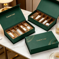 Boîtes cadeaux de luxe haut de gamme personnalisées pour soins de la peau avec gaufrage et pelliculage mat, emballage cosmétique rigide écologique pour la vente en gros