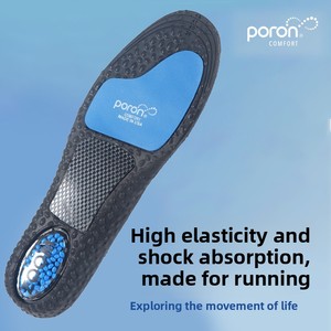 Semelles intérieures Premium Poron à absorption des chocs, en mousse PU hautement élastique, avec coussin d'<span class=keywords><strong>air</strong></span> pour la course et le basketball - Product Image 6