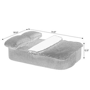 Canapé-lit <span class=keywords><strong>convertible</strong></span> en velours côtelé <span class=keywords><strong>terracotta</strong></span>, grand format, 2 places, avec dossier capitonné, pour salon et chambre à coucher - Product Image 5