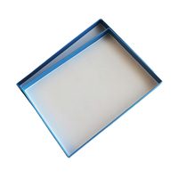 Boîte-cadeau d'emballage d'écharpe de vêtement en papier de carton rigide de base de couvercle de qualité supérieure de luxe de bonne qualité avec logo personnalisé