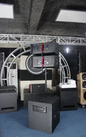 Haut-parleur professionnel de ligne acoustique de 12 pouces de haute qualité, unité unique, avec une impédance de 8 ohms, équipement sonore optimal