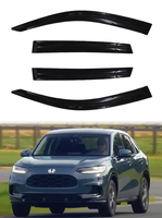 Visera de Ventana Deflectora de Sol y Lluvia para Puerta para Honda HRV 2024 en Adelante Protección y Decoración TW 4 Piezas