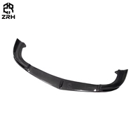 Lèvre avant en fibre de carbone de style V de haute qualité pour Mercedes Benz CLS-Class W218 CLS63 2012-2017, spoiler de pare-chocs avant de voiture