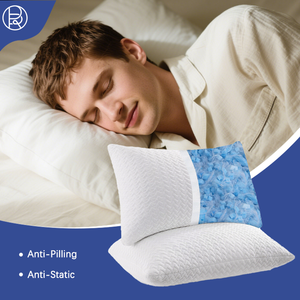 Thoải mái phù hợp rắn hiện đại shredded Gel Bộ nhớ bọt làm mát gối cho nhà khách sạn sử dụng - Product Image 1
