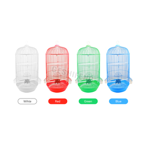 <span class=keywords><strong>Cage</strong></span> à oiseaux ronde en métal suspendue de haute qualité pour perroquets canaris - Product Image 2
